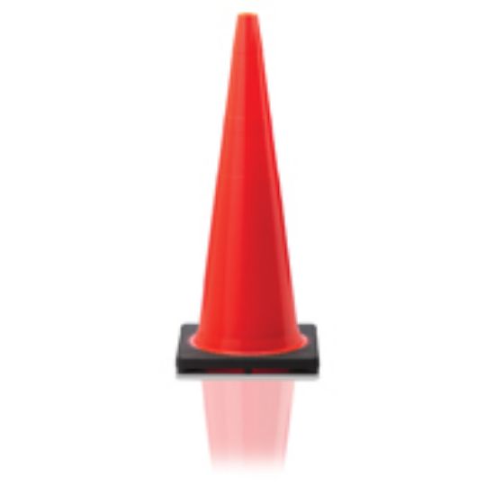 Picture of Traffic-cone 36" Pvc Fluorescent Orange