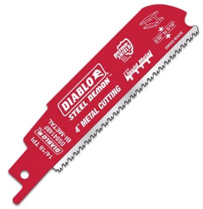 Picture of Reciprocating-Sawblade 4" 14/18 TPI