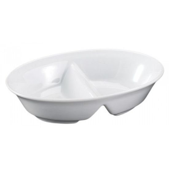 Picture of Divided Vegetable Bowl Porcelain 10 1/4"