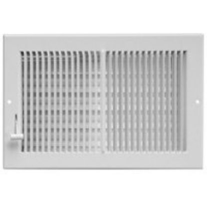 Picture of 10 X 4 Wht Multi-shutter Wall Register