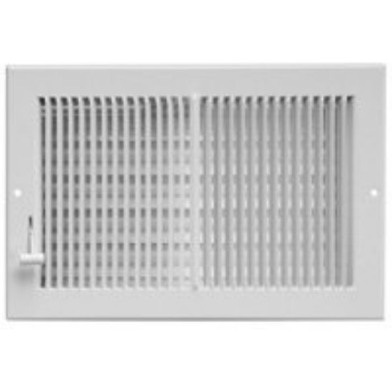 Picture of 10 X 4 Wht Multi-shutter Wall Register
