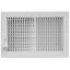 Picture of 10 X 4 Wht Multi-shutter Wall Register