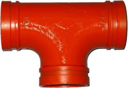 Picture of Grooved-fitting 2-1/2" Straight-Tee G X G