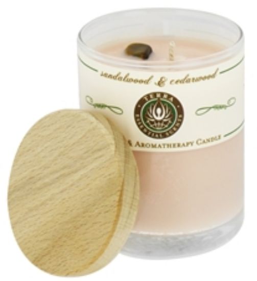 Picture of Sandalwood & Cedarwood Candle 2.5-Ounce