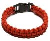 Picture of Parachute-Cord Survival Bracelet Red Medium