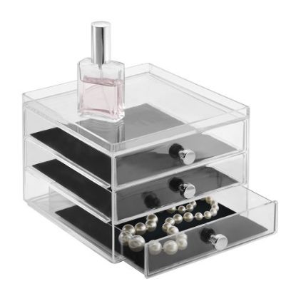 Picture of Clarity 3 Drawer Slim Jewelry Box