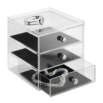 Picture of Clarity 3 Drawer Jewelry-Box