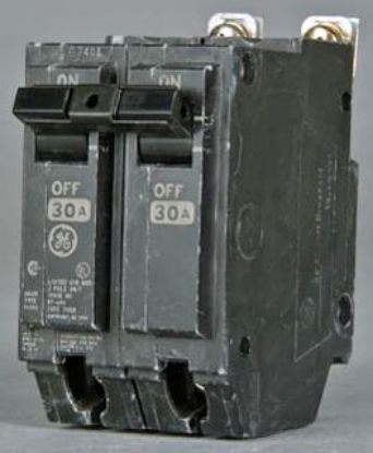 Picture of Circuit-Breaker DOUBLE 15-Amp BOLT ON