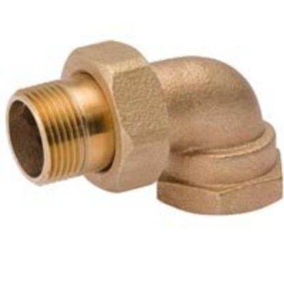 Picture of 1/2" Radiator Union Nut and Elbow