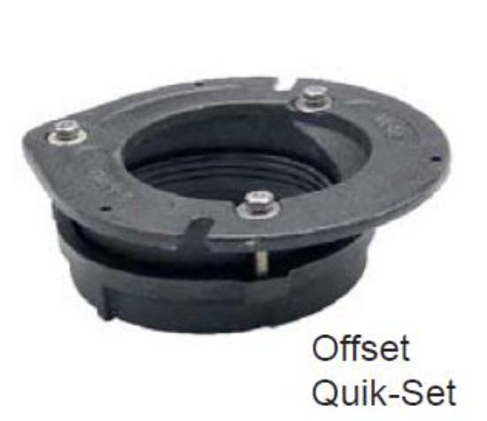 Picture of 4" Instant Set Closet-Flange Off-Set 1"
