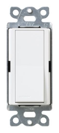 Picture of Satin Color General-Purpose Switch Single-Pole 120/277v Switch 15-Amp Snow