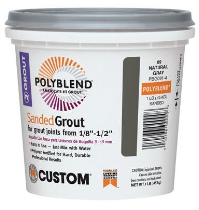 Picture of Tile-Grout Sanded Natural-Gray