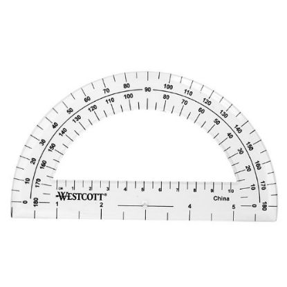 Picture of Protractor Plastic 6"