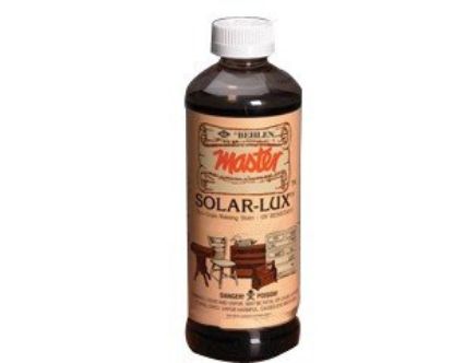 Picture of SOLAR LUX Wood-Stain Color Medium-Brown WALNUT