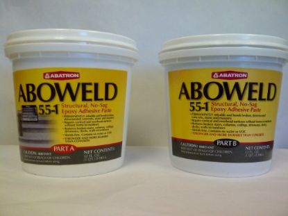 Picture of ABOWELD Epoxy-Adhesive PASTE 2-Quart PART A AND B