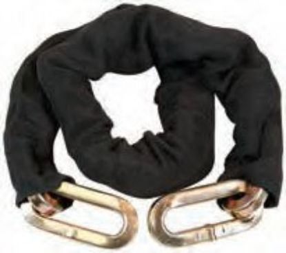 Picture of 3' X 3/8" Hardened Security-Chain Fabric-Sleeve
