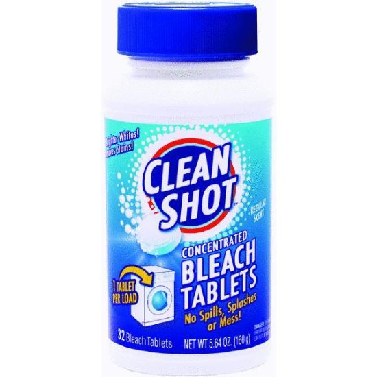 Picture of 32 Count Clean Shot Bleach Tablets