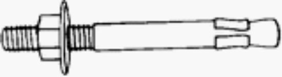 Picture of Wedge-Anchor Zinc-Plated 3/8" x 2-3/4"