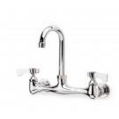 Picture of Commercial Wall-mount Faucet 8-1/2" Goose-Neck