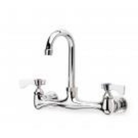 Picture of Commercial Wall-mount Faucet 8-1/2" Goose-Neck