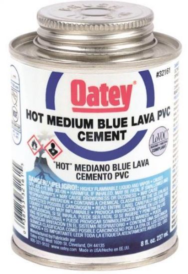 Picture of Hot Medium Blue Lava PVC-Cement