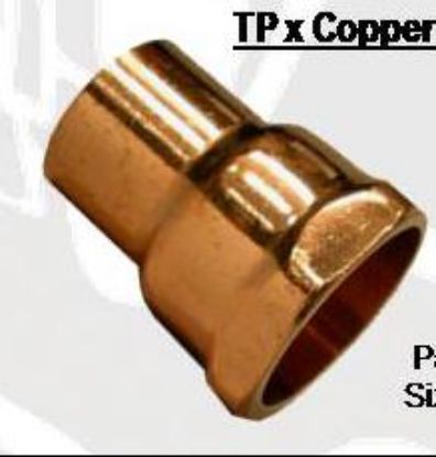 Picture of 1-1/2" Threadless-Pipe Adapter TP X C