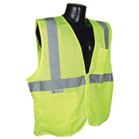 Picture of Safety-Vest Class-2 Mesh-Fabric grn2xl