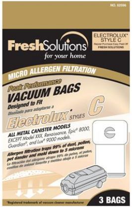 Picture of Electrolux 3 Pack C Style Vacuum-Cleaner-Bag
