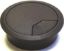 Picture of 1-3/4" Desk-Grommet Black