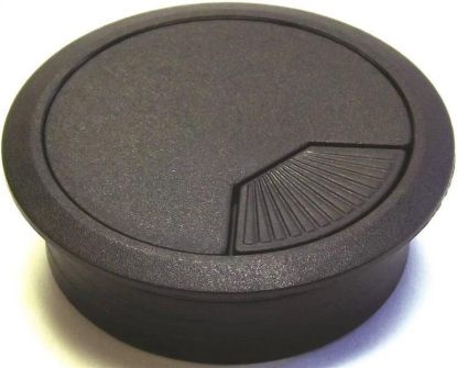 Picture of 2-1/2" Desk-Grommet Black
