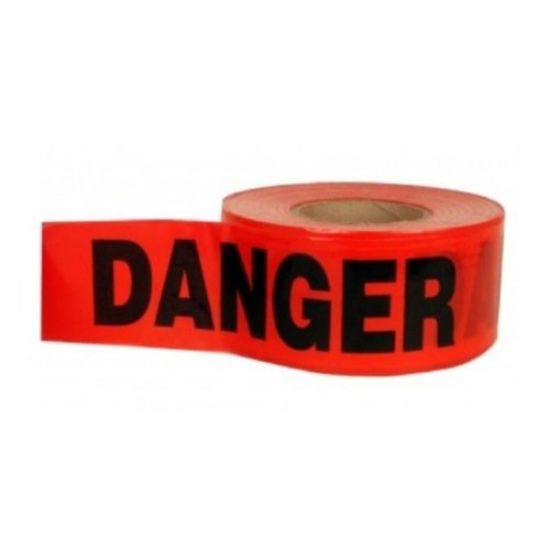 Picture of Barricade-tape "danger" 3" X 300' X 0.002"