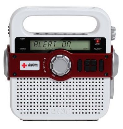 Picture of White Weather Alert American Red Cross Multi-purpose Solarlink Radi
