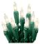Picture of 2 X 150 Light Clear Mini Light Set Green Wire
