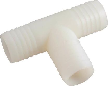 Picture of 3/8" Hose-Barb Tee Nylon Hose-Barb X Barb X Barb