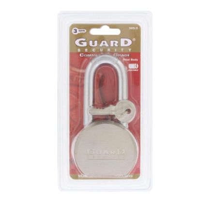 Picture of Padlock High-security Steel Long-Shackle 2-5/8" Keyed Alike KA2
