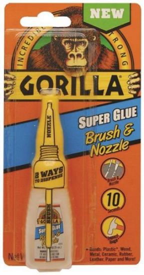 Picture of Super-Glue 10g Brush And Nozzle Bottle