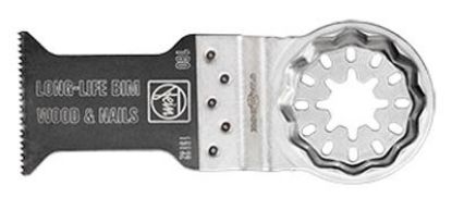 Picture of 1-3/8" E-cut Universal Oscillating-Sawblade Star-Lock Bi-metal