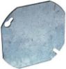 Picture of Octagon Electrical-Box-Cover Steel Flat Blank 4"