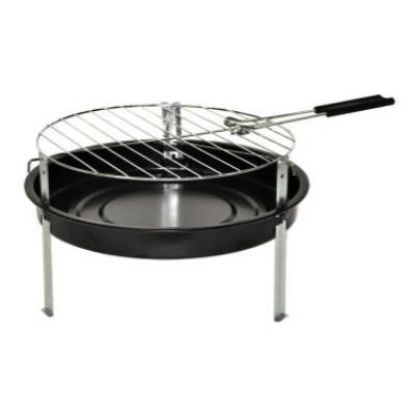 Picture of 12" Round Portable Barbecue-Grill With 1.2 Pounds Charcoal