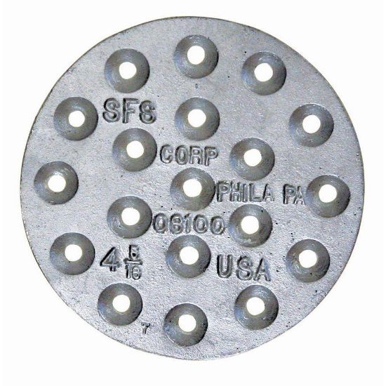 Picture of 4-5/16 Perforated Drain-Cover Cast-Aluminum