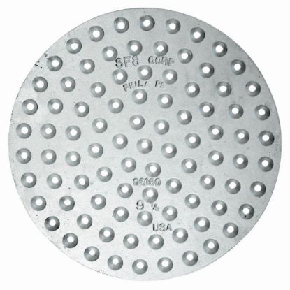 Picture of 9-7/8 Perforated Drain-Cover Cast-Aluminum