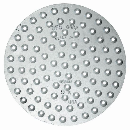 Picture of 9-7/8 Perforated Drain-Cover Cast-Aluminum