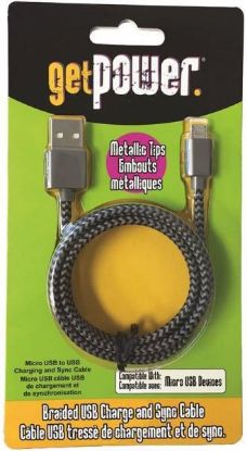 Picture of 3' Braided Usb Charge And Sync Cable