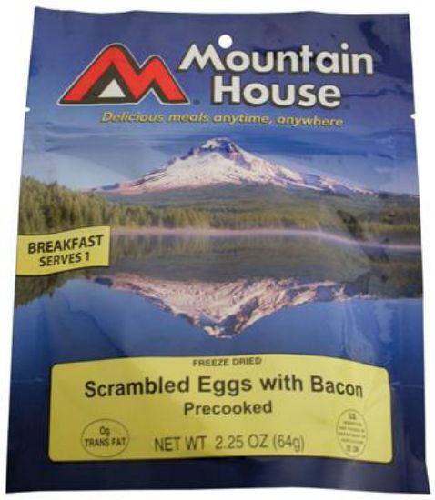 Picture of 2.25-Ounce Scrambled Eggs And Bacon Freeze Dried