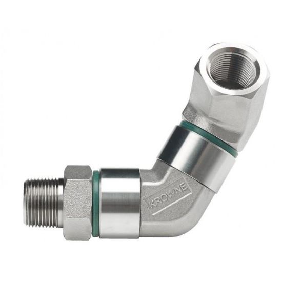 Picture of 3/4" Commercial Gas-Swivel connector M X F