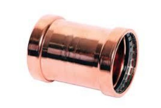 Picture of 4 Coupling With-Stop Copper-Fitting Press-Join P X P