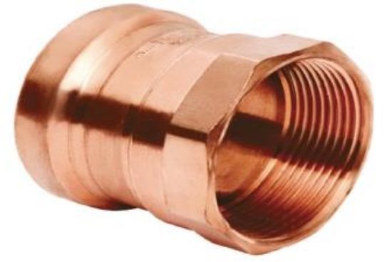 Picture of 2-1/2 Female-Adapter Copper-Fitting Press-Join P X Fpt