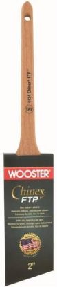 Picture of Paint-Brush Angled Thin 2 In Dupont Synthetic White Trim Stainless-Steel 7-1/4 Inch-Long