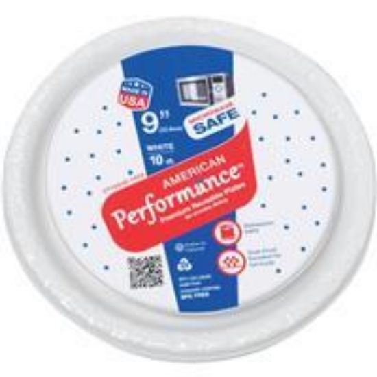 Picture of American Performance 9" White Plates