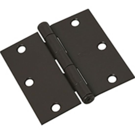 Picture of Door-Hinge 3-1/2in Square-Corner Oil-Rubbed-Bronze